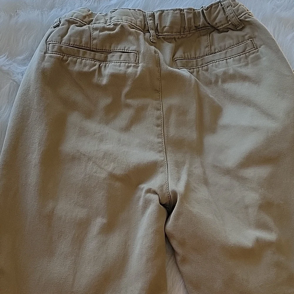 THE CHILDREN'S PLACE Bundle of 2‎ Boy's Tan School Uniform Preppy Chino Pants 12